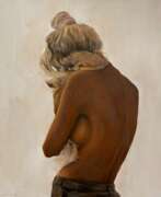 Aperçu. Meryem Tayganskaya, Peinture nue, Huile sur toile, 21e si&egrave;cle 