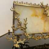 Gilded bronze and alabaster letter carrier in the Japanese style 19th century Bronze 19th century - Foto 5