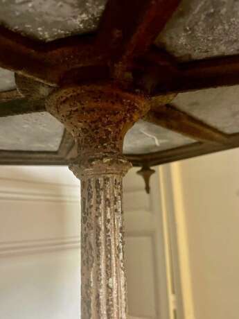 19th Century Large Hexagonal Bronze Jardiniere in the Style of Victor Paillard Bronce Louis-Philippe Carl X 19th century - photo 3