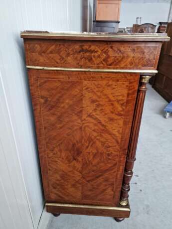 Restored antique cabinet Marmor 19th century - Foto 8