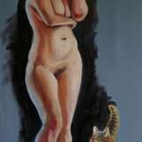 Юнг Аксель Картина обнаженной натуры Масло на холсте 21 век oil painting 21th century г. - фото 3