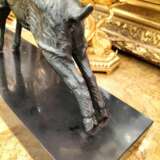 Dynamic Animal Sculpture of Goats in Bronze 20th Century Bronze Empire 20th century - Foto 17