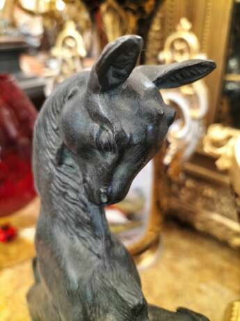 Dynamic Animal Sculpture of Goats in Bronze 20th Century Bronze Empire 20th century - Foto 19