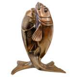 Edouard Marcel Sandoz entwined carps bronze Susse Fr&egrave;res foundrymen 1920 Bronze 20th century - photo 1