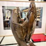 Edouard Marcel Sandoz entwined carps bronze Susse Fr&egrave;res foundrymen 1920 Bronze 20th century - photo 6