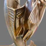 Edouard Marcel Sandoz entwined carps bronze Susse Fr&egrave;res foundrymen 1920 Bronze 20th century - photo 11