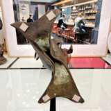 Edouard Marcel Sandoz entwined carps bronze Susse Fr&egrave;res foundrymen 1920 Bronze 20th century - photo 16