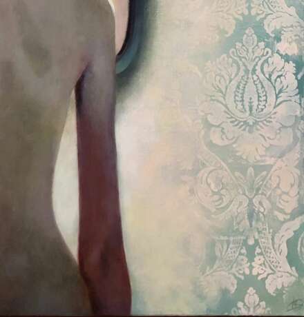 Bonjour - portrait peint Toile realism 21th century - photo 3