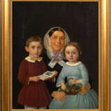 Biedermeier Familienporträt. - photo 3