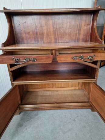 Art Nouveau cabinet Walnut Art Nouveau At the turn of 19th -20th century - photo 3