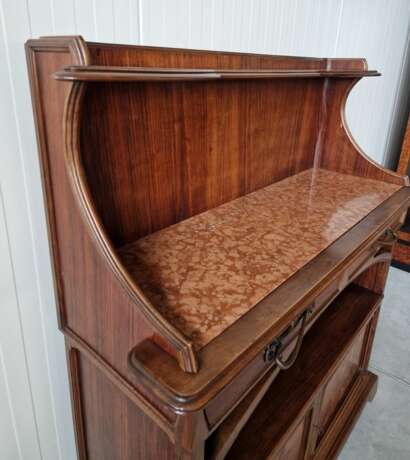 Art Nouveau cabinet Walnut Art Nouveau At the turn of 19th -20th century - photo 5