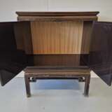 Oriental style cabinet Lacquered wood Asian Art Mid-20th century - photo 6