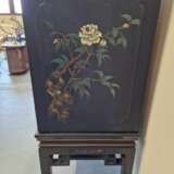 Oriental style cabinet Lacquered wood Asian Art Mid-20th century - photo 9