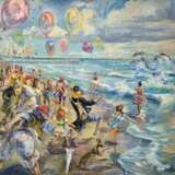 Картина маслом - "Идём к морю" 2 Stk. Leinwand auf dem Hilfsrahmen Ölfarbe Impressionismus сюжетная картина Russland 2022 - Foto 1