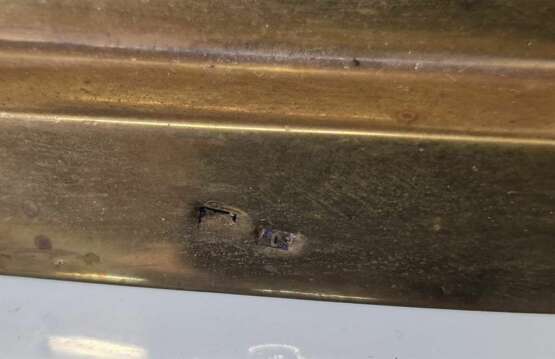Plat de service en bronze ancien Bronze and brass Antiquity Early 20th century - photo 4