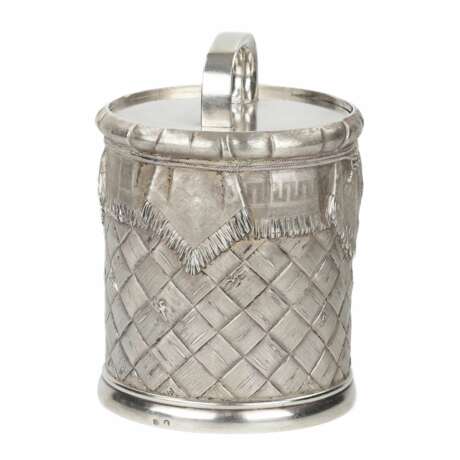 Caviar bowl Moscow 1892 Silver 84 Neo-Russian 19th century - photo 2