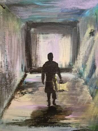 The tunnel to infinity Acryl Abstrakte Kunst Russland 2025 - Foto 2