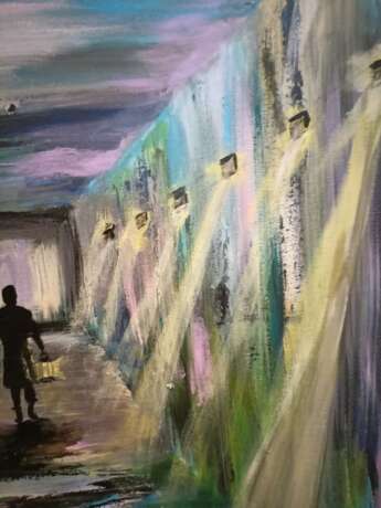 The tunnel to infinity Acryl Abstrakte Kunst Russland 2025 - Foto 3