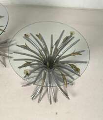 Table de gerbe de ble Coco Chanel Weizentisch Table basse des annees 1960