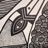Birds of paradise John KAUAGE Acrylic on canvas Papua New Guinea 2013 Canvas 21th century - photo 5
