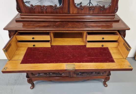 Antique mahogany bookcase - secretary Mahagoni 19th century - Foto 10