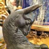 Dynamic Animal Sculpture of Goats in Bronze 20th Century Bronce Empire 20th century - photo 18