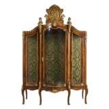 Vitrine de style Louis XV. Veneer At the turn of 19th -20th century - Foto 1