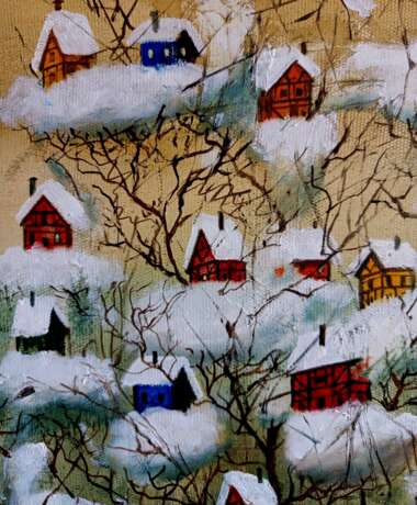 Fairytale Tree. Oil on canvas Surrealism Romantic Ukraine 2025 - photo 2