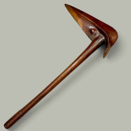 Rare Kanak kagu Wooden Bird Beak Puzzle New Caledonia 19th Century Лакированное дерево 19th century г. - фото 8