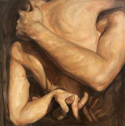  Meryem Tayganskaya Nude Painting Oil on Canvas 21st Century oil painting 21th century - photo 3