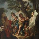 La sc&egrave;ne mythologique Le Jugement de Paris Leinwand 18th century - Foto 2