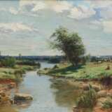 Semyon Fedorov. Landscape Summer day. Second half of the 19th century. Canvas oil realism 19th century - photo 2