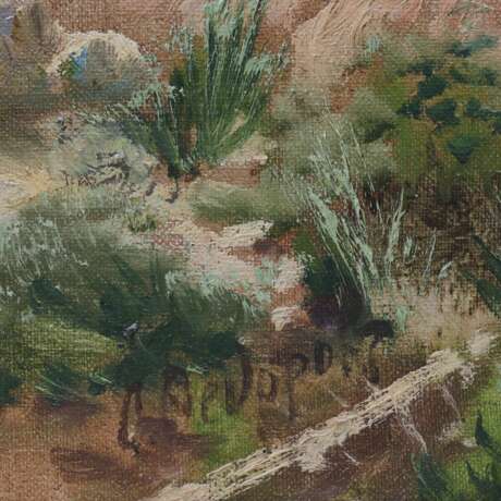 Semyon Fedorov. Landscape Summer day. Second half of the 19th century. Canvas oil realism 19th century - photo 5