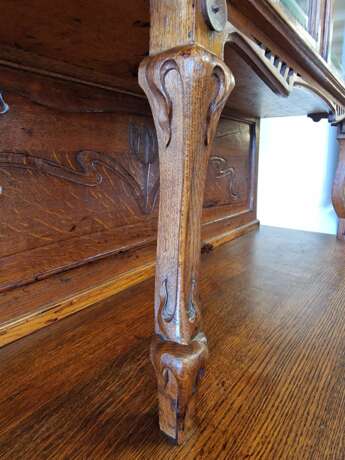 Art Nouveau style buffet Oak Art Nouveau At the turn of the 18th -19th century - Foto 3