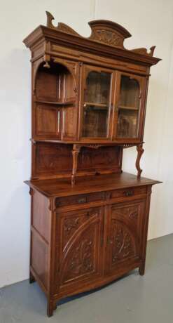 Art Nouveau style buffet Oak Art Nouveau At the turn of the 18th -19th century - Foto 10