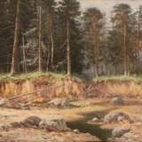 Painting Pine Forest. Kamensky Gavriil Pavlovich 1897 Canvas oil realism At the turn of 19th -20th century - photo 2