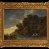 Englische Hafenszene 18. Jahrhundert - photo 1