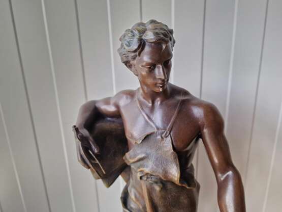 A beautiful figure Metal realism Early 20th century - photo 5