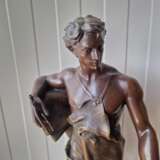 A beautiful figure Metal realism Early 20th century - photo 5