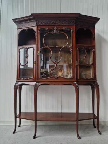 Beautiful showcase Mahogany Victorian Style 19th century - photo 1