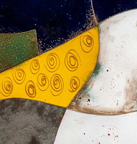 Dark River Enamels on copper 21th century - photo 3
