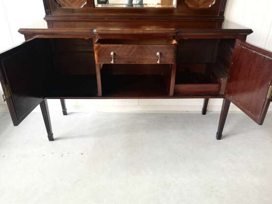 Mahogany sideboard Mahogany veneer Victorian Style 19th century - photo 11