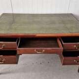 Restored antique two-sided desk Mahogany Other style 19th century - photo 2