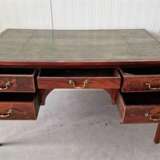 Restored antique two-sided desk Mahogany Other style 19th century - photo 4