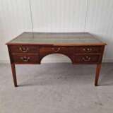 Restored antique two-sided desk Mahogany Other style 19th century - photo 7