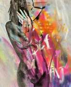 Übersicht. Peinture Vazata de David Lurkin, 21e si&egrave;cle, techniques mixtes 