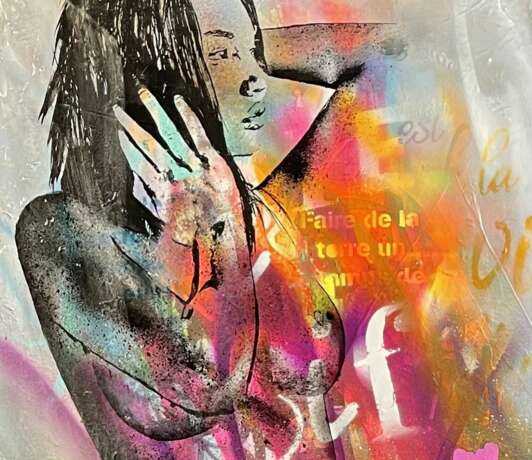 Painting Vazata by David Lurkin 21st Century Mixed Media Canvas 21th century - photo 2