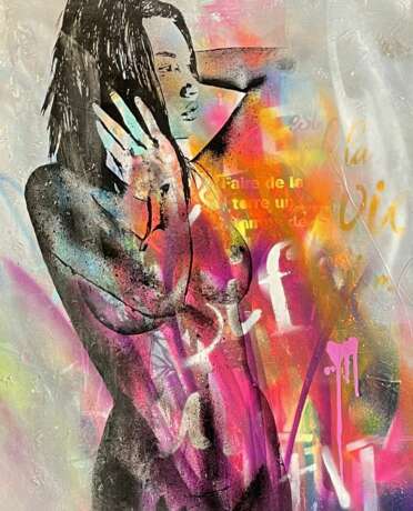 Painting Vazata by David Lurkin 21st Century Mixed Media Canvas 21th century - photo 3