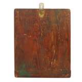 CAST ICON THE SILENT CHRIST WITH SELECTED SAINTS RUSSIA LATE 19TH CENTURY Wood 19th century - photo 4