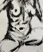 Overview. Ulla Martinmaki, Nude Painting, Mixed Media, 21st Century Finland